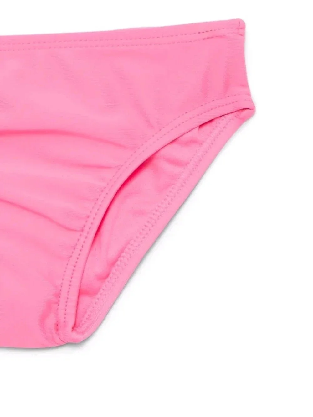 wonder nation Pink Ruffle-Shoulder Tankini Set Size 12m